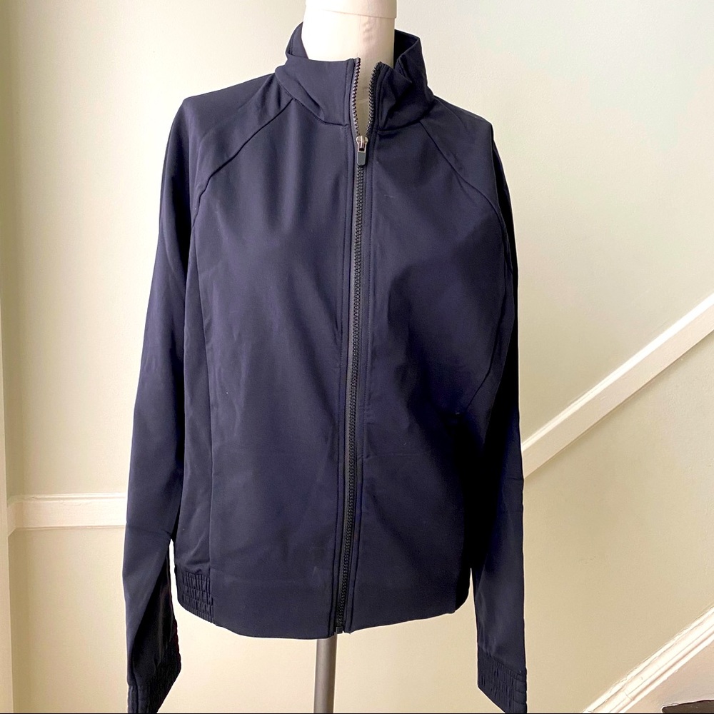FABLETICS Christy Fleece Track Jacket Size Large New